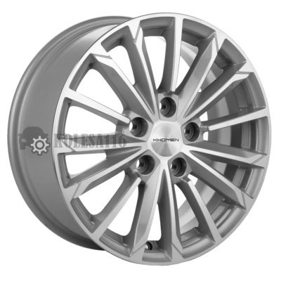Khomen Wheels KHW1611 (Sonata) F-Silver-FP 6.5x16/5x114.3 D67.1 ET43  