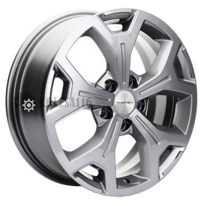 Khomen Wheels KHW1710 (Ceed) G-Silver 6.5x17/5x114.3 D67.1 ET50  