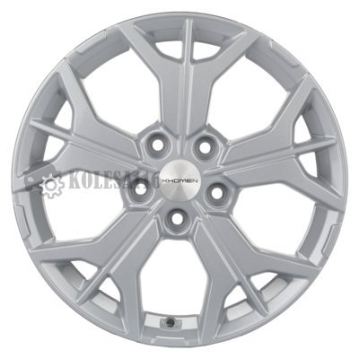 Khomen Wheels KHW1715 (Kodiaq/Tiguan) F-Silver 7x17/5x112 D57.1 ET40  