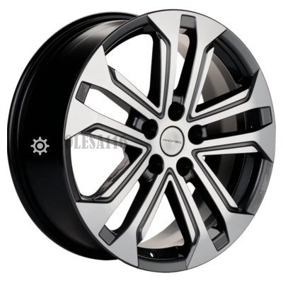 Khomen Wheels KHW1803 (Coolray) Gray-FP 7x18/5x114.3 D54.1 ET50  