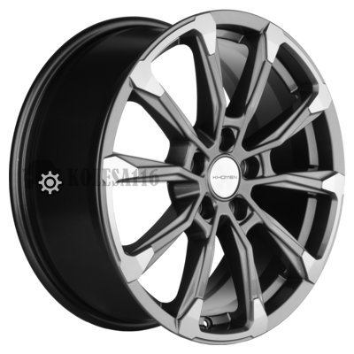 Khomen Wheels KHW1808 (Chery Tiggo 8/8 Pro) Gray-FP 7.5x18/5x108 D60.1 ET47  