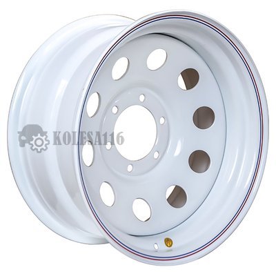Off-Road Wheels Тойота Ниссан белый 8x16/6x139.7 D110 ET-3  