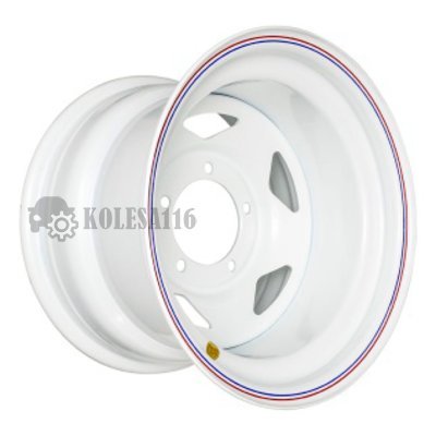 Off-Road Wheels УАЗ (треуг.) белый 10x15/5x139.7 D110 ET-44  