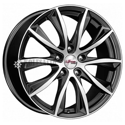 iFree Каzантип (КС684М) Блэк Джек 7.5x18/5x108 D67.1 ET35  