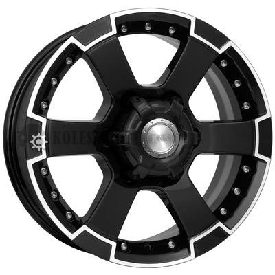 K&K M56-оригинал (КС593) Алмаз черный 7x16/6x139.7 D67.1 ET38  