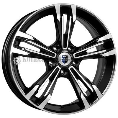 K&K Каррера (КС655) Алмаз черный 7x18/5x115 D70.2 ET44  