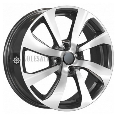 K&K КС893 Алмаз черный 6x16/4x100 D60.1 ET50  