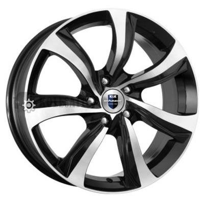 K&K Либерти (КС654) Алмаз черный 7x17/5x114.3 D60.1 ET35  