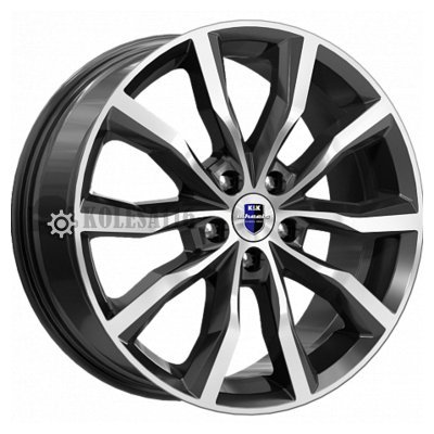 K&K Портер (КС906) Алмаз черный 7.5x18/5x114.3 D67.1 ET33  