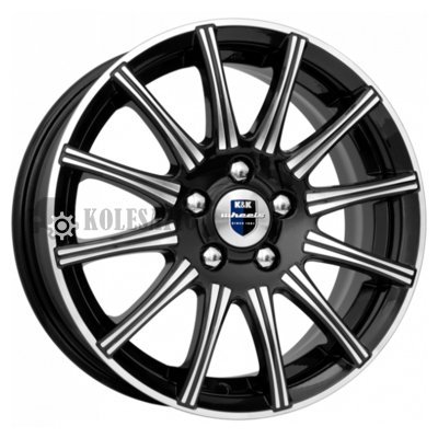 K&K Сиеста (КС474) Алмаз черный 6x15/4x100 D67.1 ET35  